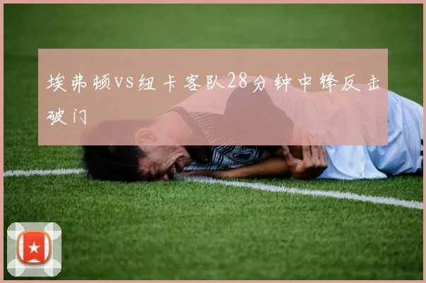 埃弗顿vs纽卡客队28分钟中锋反击破门
